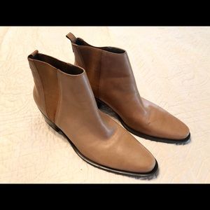 Nicole genuine leather ankle boots